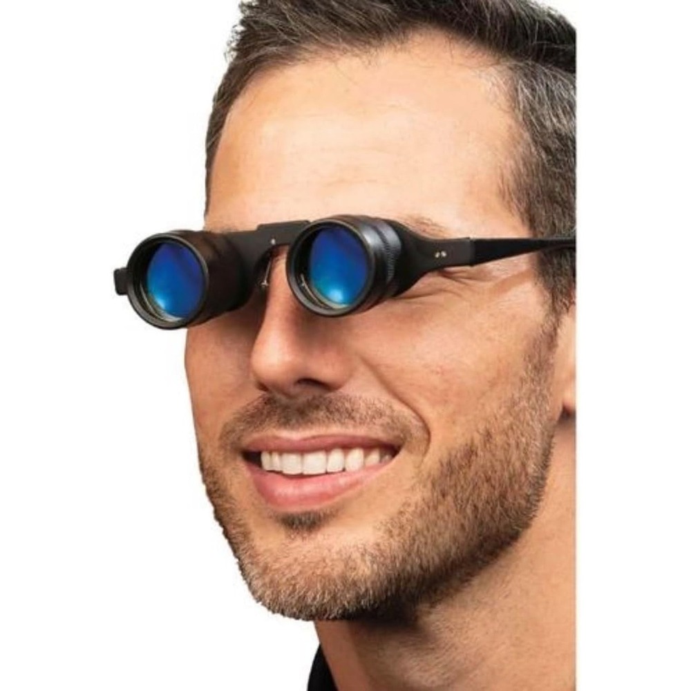 Zoom Optics Hands Free Binocular Glasses Deluxe 300% Magnification NWT - Picture 3 of 7